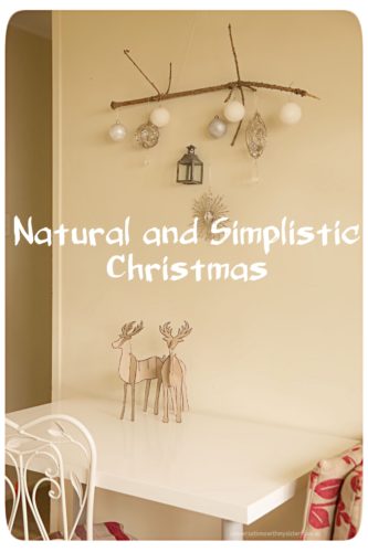 Here are three quirky decorating ideas showing how nature can be incorporated to create your own personalised and simplistic homemade Christmas style. 