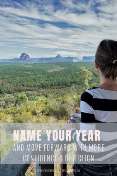 When you Name Your Year you set yourself an inspiring keyword or motivational phrase which is designed to inspire you during challenging times and guide you through those moments when you need a little bit of extra motivation. I can help you get started now...  